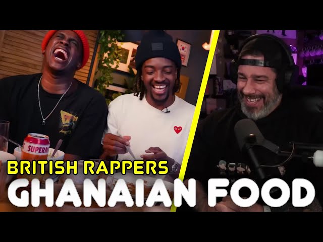 U.S. Marine Reacts - British Rappers give us REAL Ghanaian Food- Korean Englishman