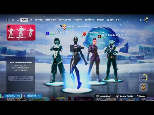 Fortnite C5 S2 Squads midnightstroker1 feat icEMaNMaC d3vil_daddy_21 tdg blambo