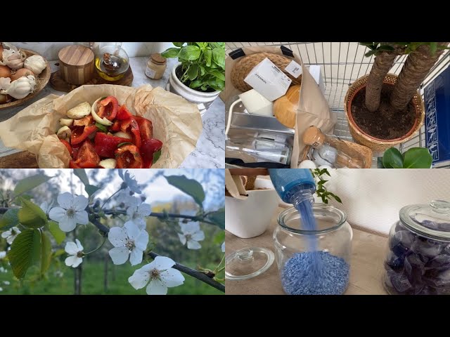 01I Vlog #ASMR 🌱I Restocking, cleaning, healthy cooking and unboxing IKEA