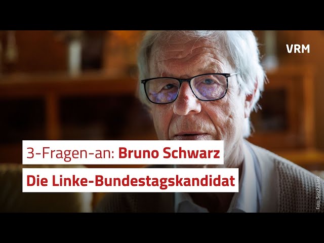 3-Fragen-an: Bruno Schwarz - Die Linke-Bundestagskandidat