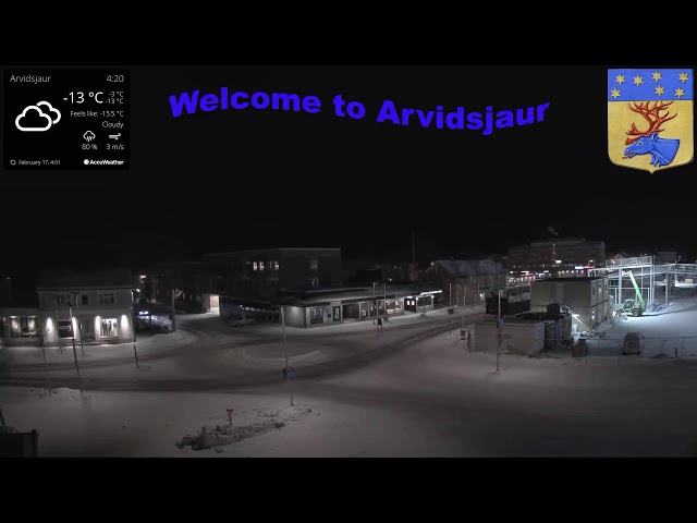 Live Camera Arvidsjaur