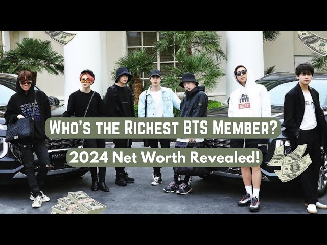 BTS Members' Net Worth Breakdown 2024! Who's the RICHEST?