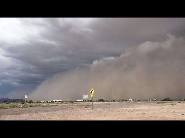 Tucson and Phoenix Blasted by Severe Storms and Haboob - July 30, 2022