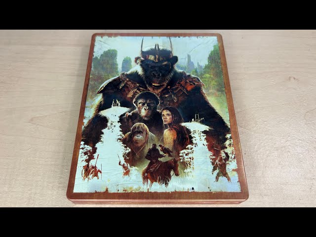 Kingdom of the Planet of the Apes - 4K Ultra HD Blu-ray SteelBook Unboxing