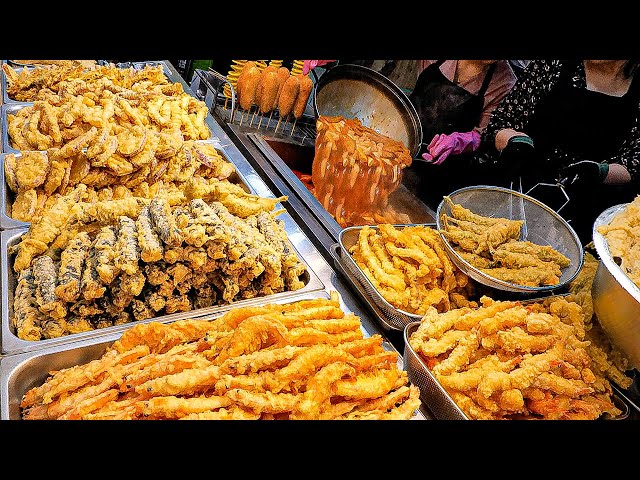 Amazing Skill!! Korea's Best Homemade Fried Food Master Collection / Korean Street Food