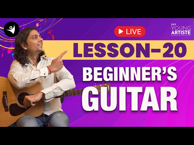 Lesson 20 | Guitar for beginners | SIFF Young Artiste #learnguitar #beginnerguitarlessons#stepbystep