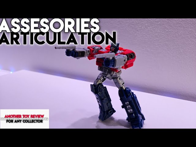 HASBRO Transformers One Changer OPTIMUS PRIME (ORION PAX) ACCESSORIES & ARTICULATION