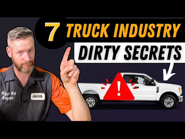 How truck makers PAD their towing stats - Watch before buying a truck!