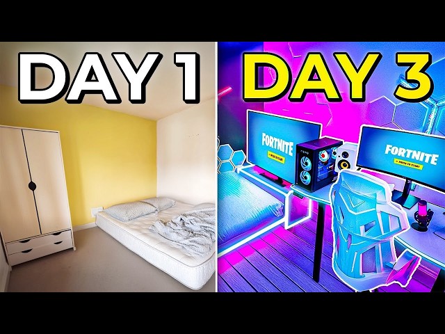 I Built My Subscriber's Dream Gaming Bedroom!