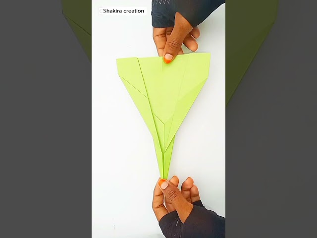 How to make a paper origami airplane #papercrafts #diya #craft #origami #easy #artandcraft.