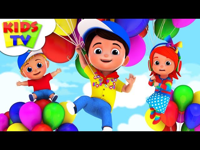 Balloon Song | Junior Squad | Kindergarten Rhymes For Toddlers | Cartoon Videos by Kids Tv