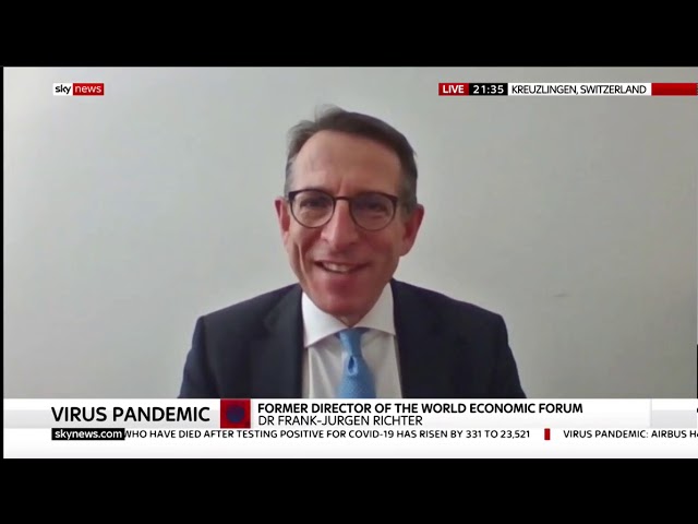 Frank-Jürgen Richter, Chairman, Horasis Interview Sky News