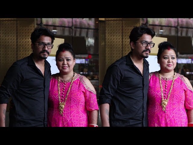 Bharti Singh & Harsh Return To Mumbai After Their Wedding