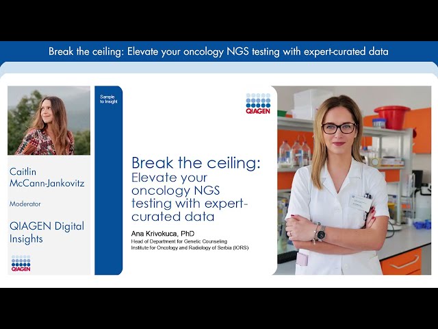 Break the ceiling: Elevate your oncology NGS testing with expert-curated data