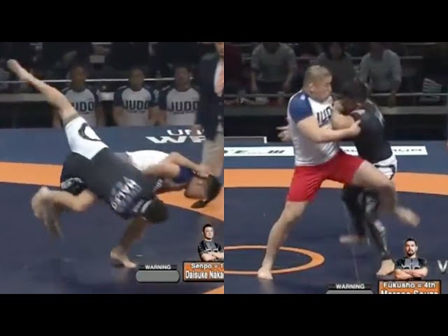 When Judo fought jiu jitsu and catch wrestling in a grappling tournament