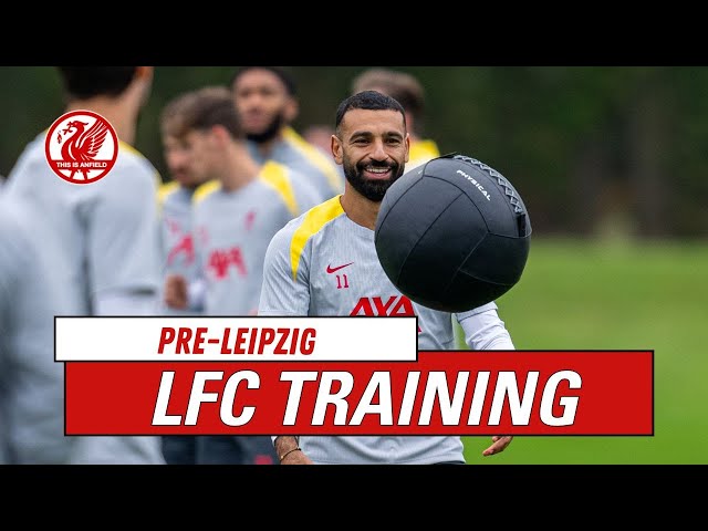 Medicine balls, goalkeepers & quick passing | Liverpool FC Training