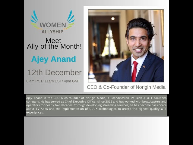 December 2024 - WSM Ally Of The Month