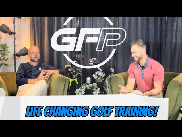 Life changing (golf) training with Tobias.