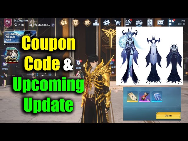 Solo Leveling Arise Coupon Code & Upcoming Update