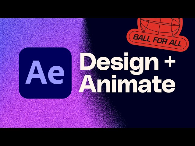 After Effects Design Tutorial | Animate a Poster