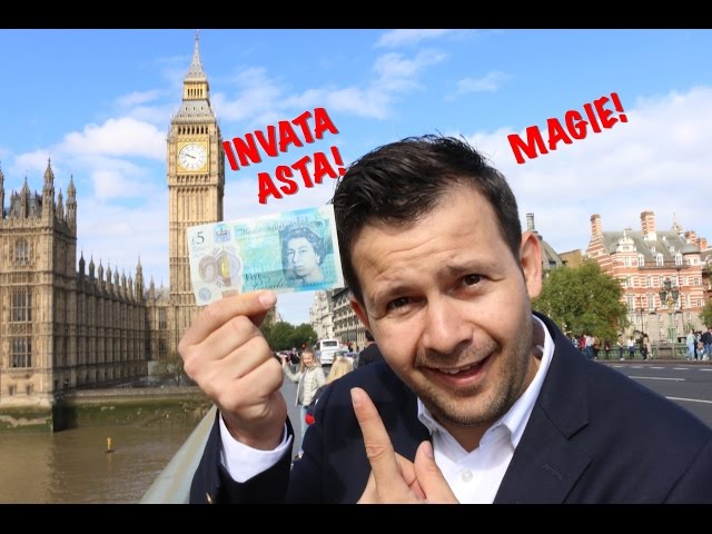 INVATA ACEST NUMAR DE MAGIE LA LONDRA