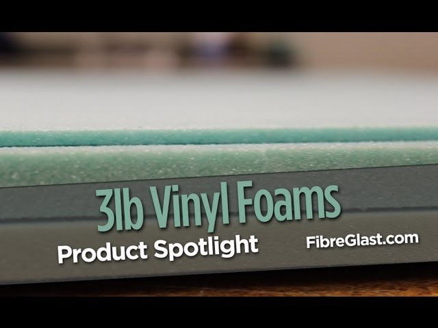 Fibre Glast 3lb Vinyl Foams