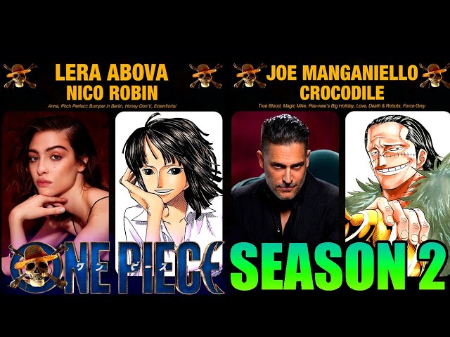 One Piece Live Action Season 2 Nico Robin & Crocodile Official Casting! Season 2 Set Tour Reaction!