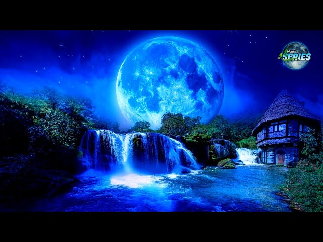 Heavenly Night 🌛 Calm Magic Sleep Music ★ Peaceful Deep Sleeping