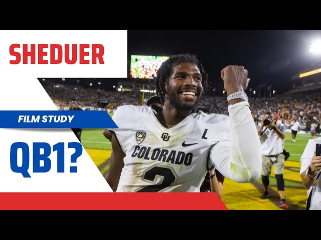 Sheduer Sanders Film Breakdown - Is He The No. 1 QB in the 2025 NFL Draft?