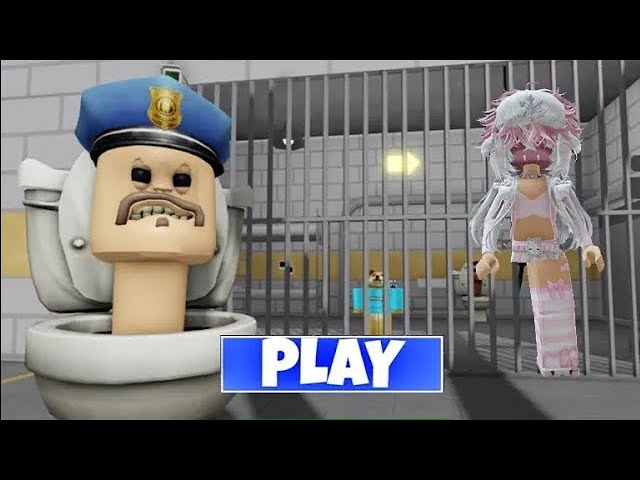 SKIBIDI TOILET PRISON RUN OBBY Full Gameplay Walkthrough New Update #roblox #scaryobby #obby