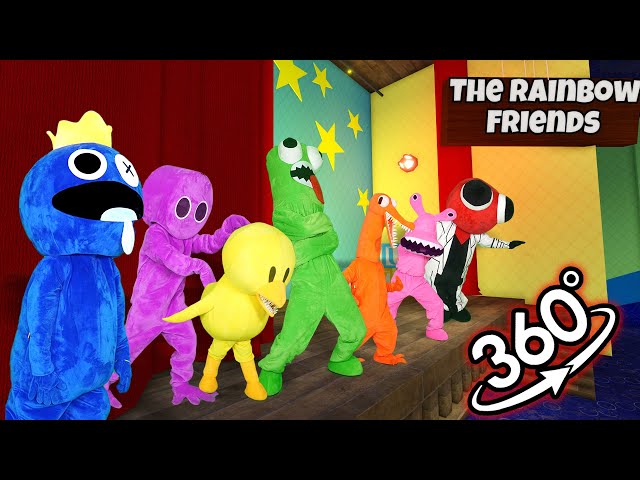 VR 360° NEW Rainbow Friends Monster In Real Life  🎶 Friday Night Funkin' (Roblox Rainbow Friends)