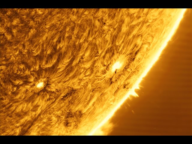 Sun imaging live, specially for Flat Earthers!