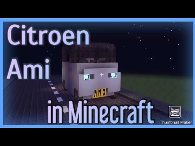 Citroen Ami in Minecraft