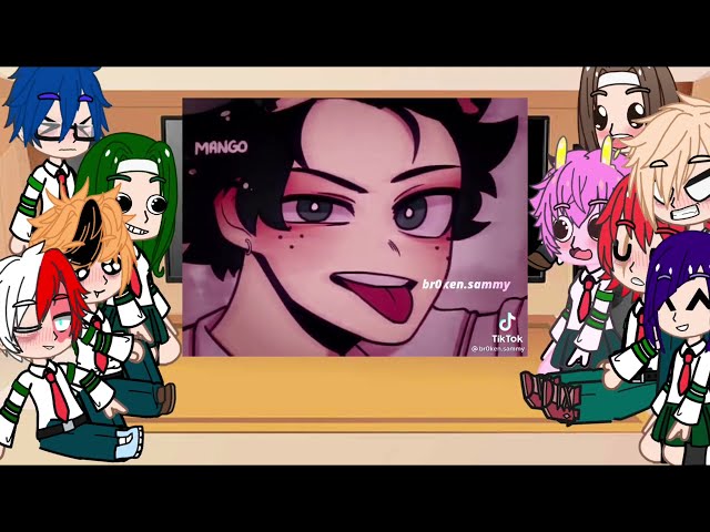 ・Mha reacts to deku・ ・dekubowl・