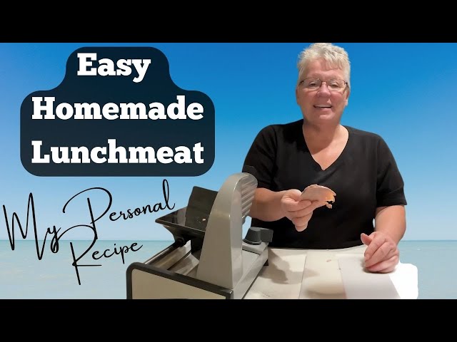 How to Make Easy Homemade Lunch Meat or Deli Meat | Simple & Delicious Personal Recipe