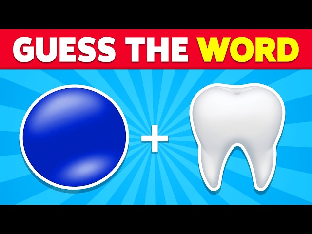 Guess the WORD by Emojis? 🤔 Emoji Quiz Challenge (100 Words)