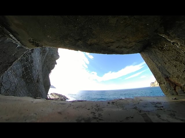 Inside a World War 2 Nazi Pillbox 360VR, Monterosso Italy