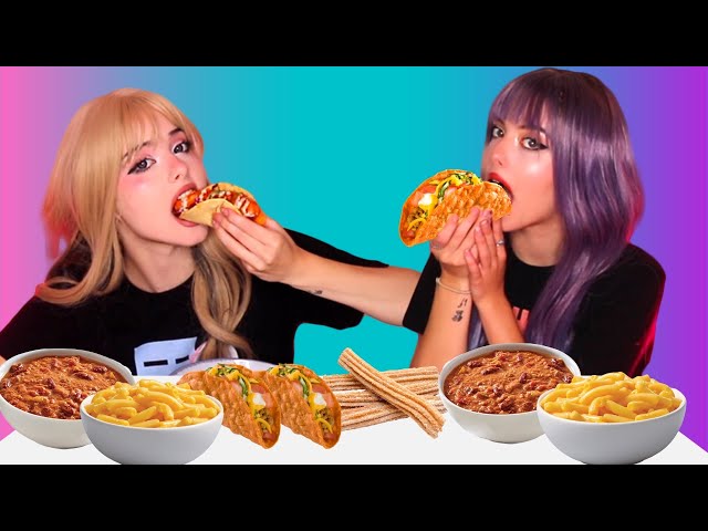 Burch Twins Mexican Food Mukbang!