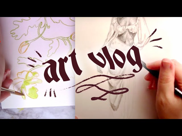 why do I do this?!? ✨vibe check & mini art vlog (& announcement!)✨