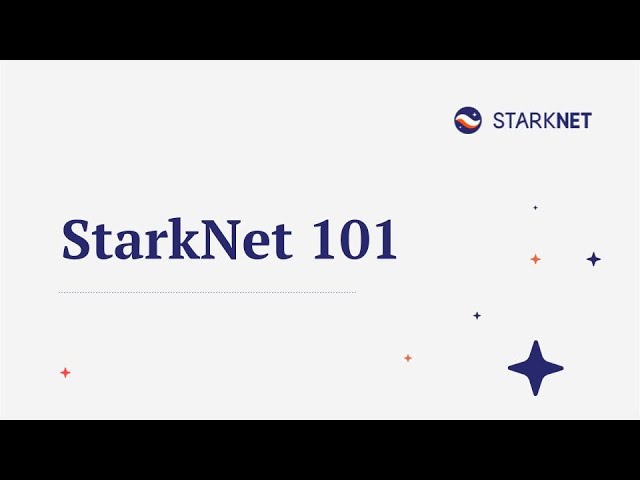 StarkNet 101 Workshop - What is it, how it works, and why it will blow your mind