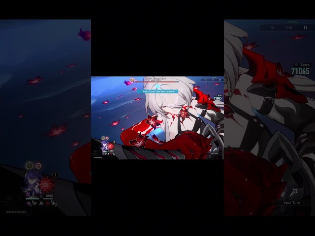 Acheron VS Aglaea Burst Comparison  #showcase #honkaistarrail #acheron #aglaea #shorts #shortvideo