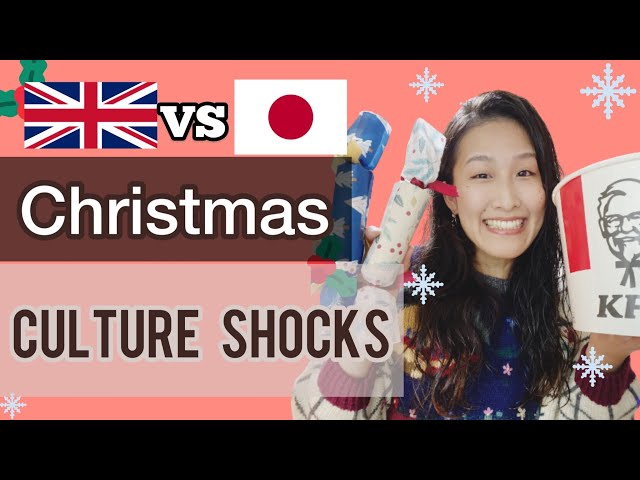 Weird Christmas traditions in the UK and Japan| Xmas culture shocks by Japanese| UK vs Japan