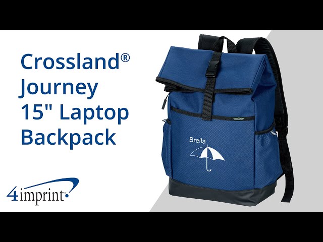 Crossland® Journey 15" Laptop Backpack - Custom Backpack by 4imprint