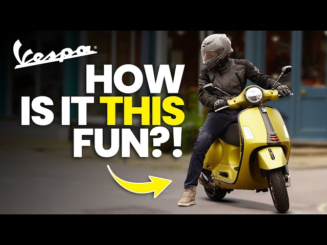 Vespa GTS300 Supersport: HOW IS IT THIS FUN?!