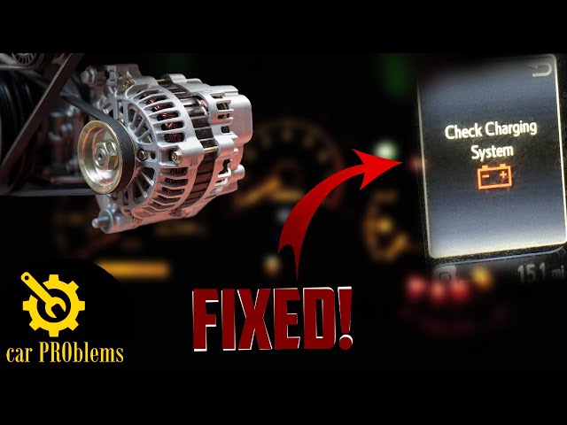 6 Causes Check Charging System Light Comes On & How To Fix