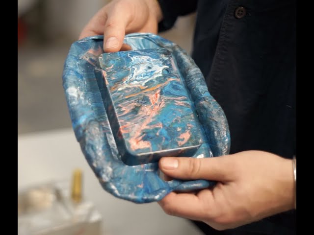 Plastic Bags to Portable Chargers - made from waste plastic bags - https://www.gomi.design