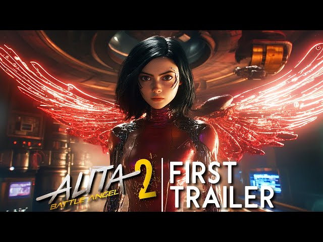 Alita 2: Battle Angel - First Trailer (2025) | Rosa Salazar, Keean Johnson (HD)