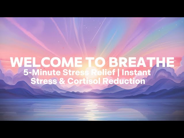 5-Minute Guided Meditation for Stress & Cortisol Release