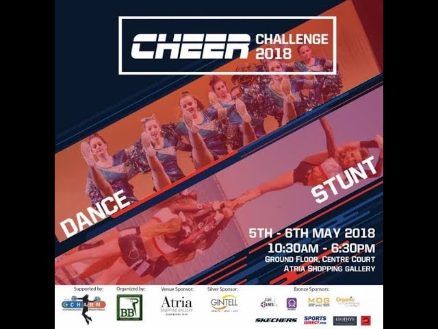 CHEER CHALLENGE 2018 - DAY 1 (Part 1) [All-angle video]