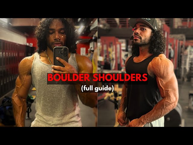 The Best Way To Get MASSIVE Shoulders (Boulder Shoulders)